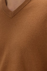 Men's Cashmere V Neck Sweater - SOLOVA MOVE