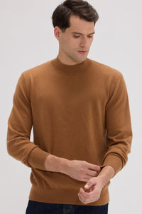 Men's Cashmere Half Neck Sweater - SOLOVA MOVE