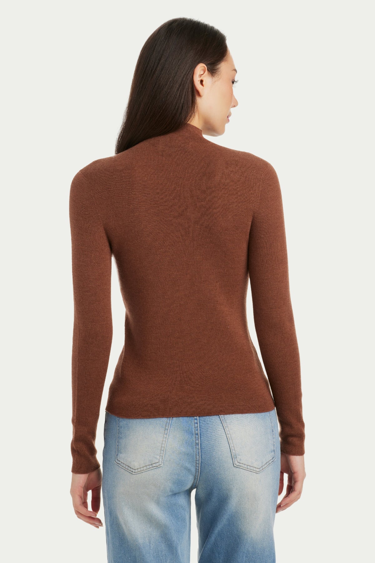 Carla Half Neck Cashmere Sweater - SOLOVA MOVE
