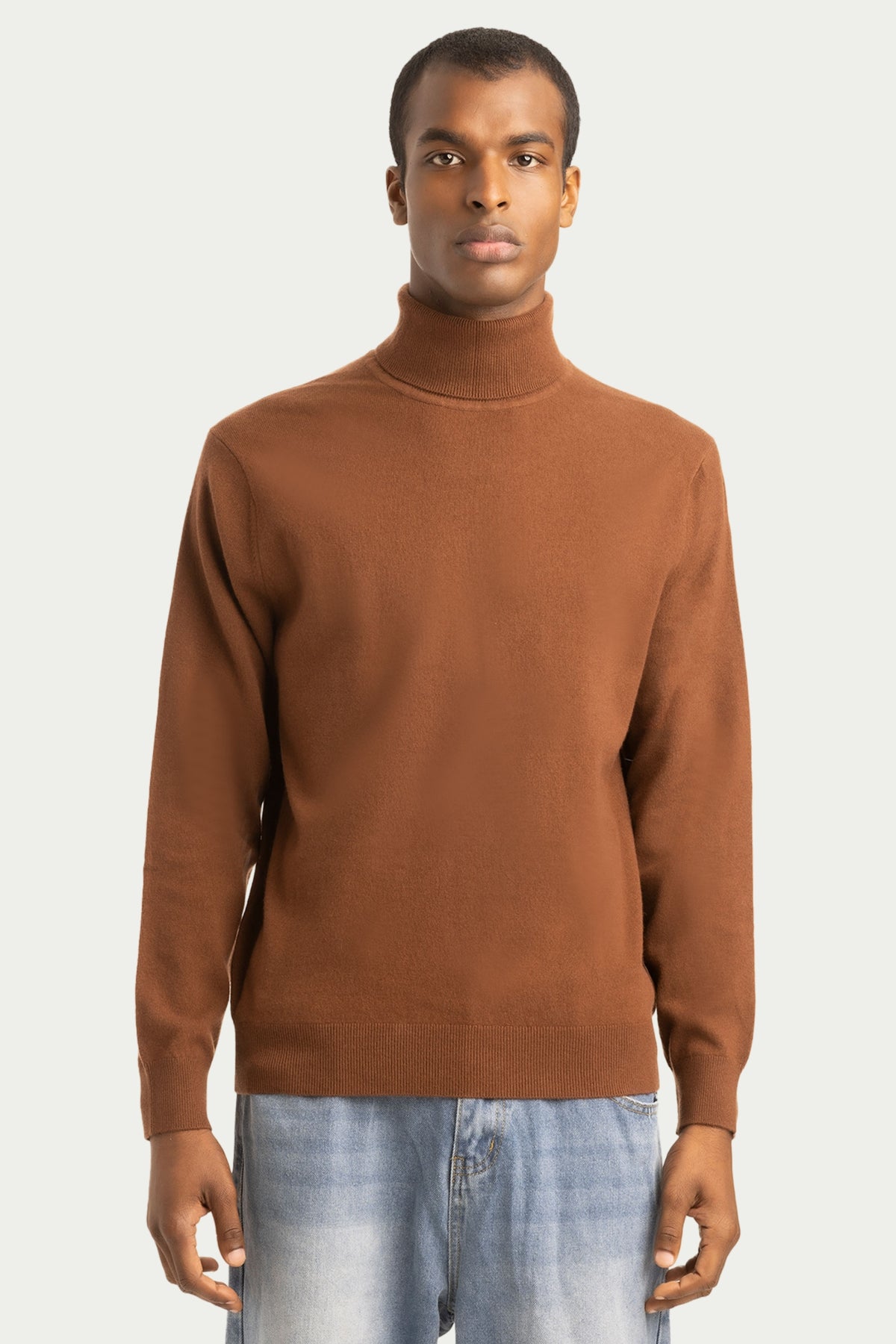 Daily Men's Turtle Neck Sweater - SOLOVA MOVE