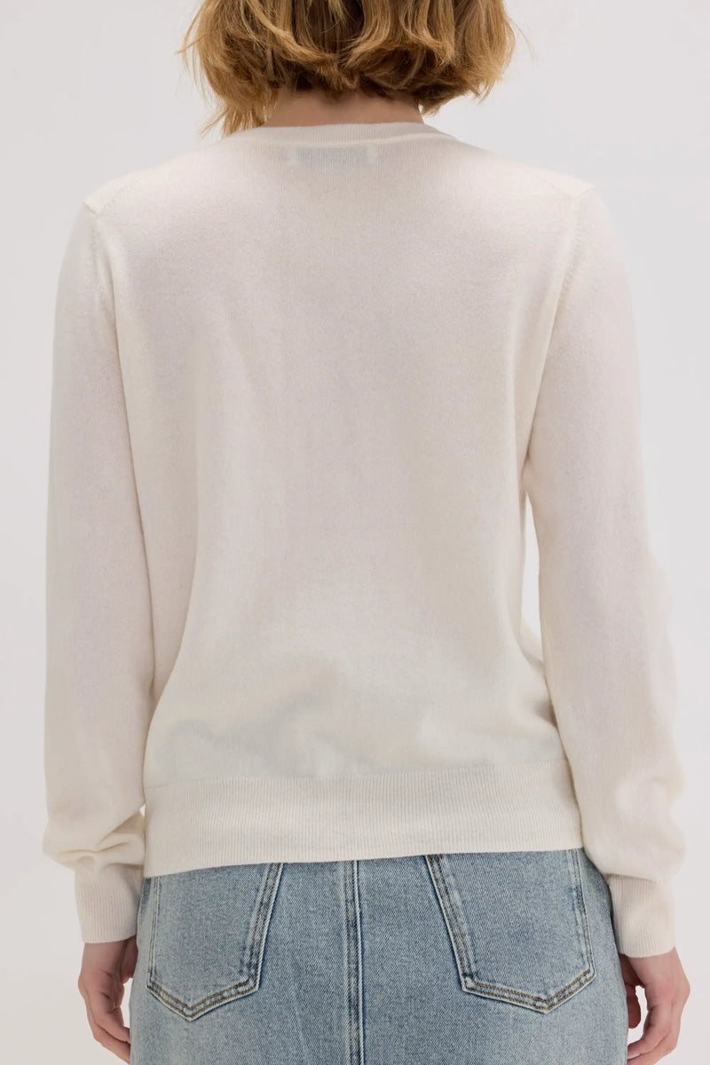 Daily Women's Crew Neck Cardigan
