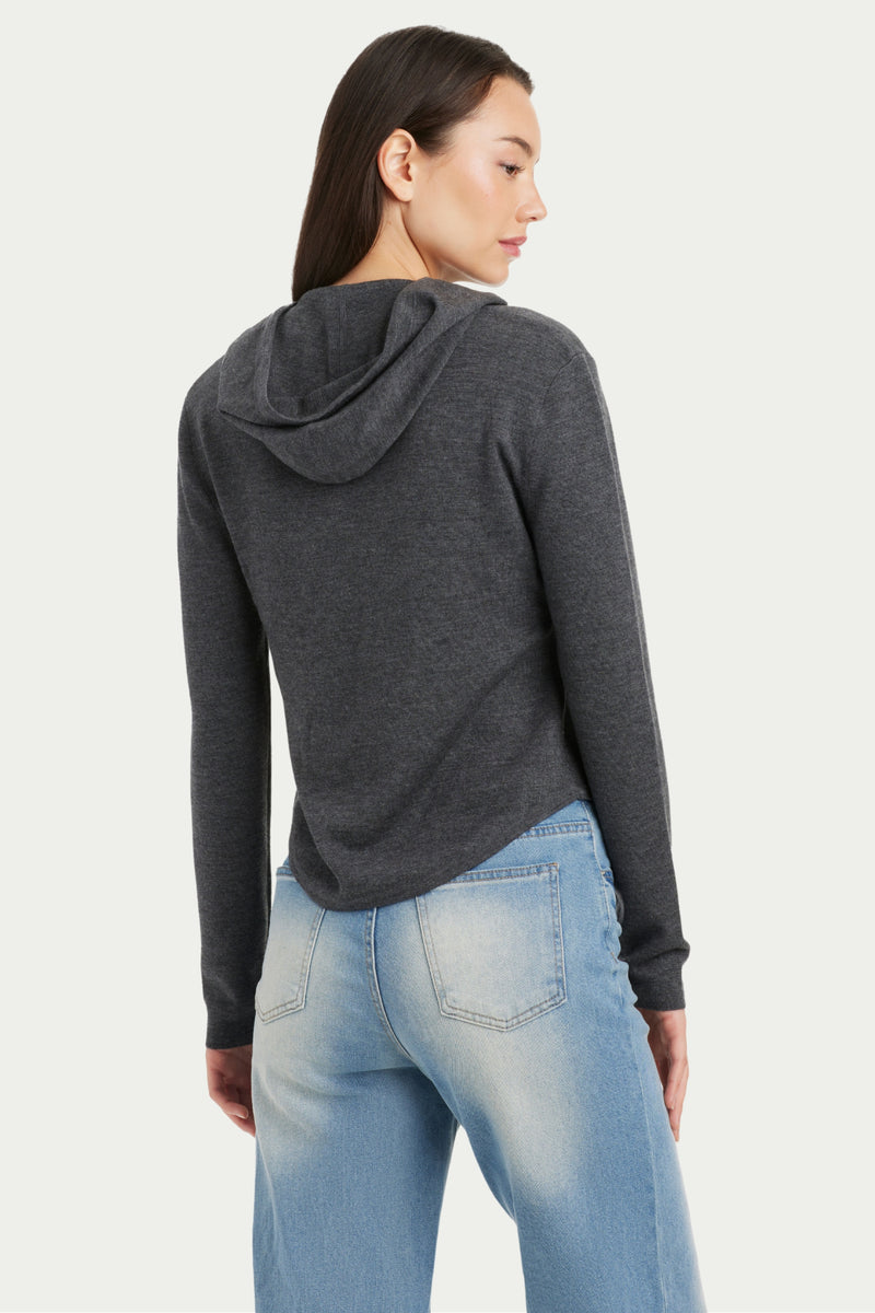 Cinthia Fitted Wool Blend Hoodie - SOLOVA MOVE