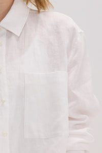 100% Linen Long Sleeve Shirt - SOLOVA MOVE