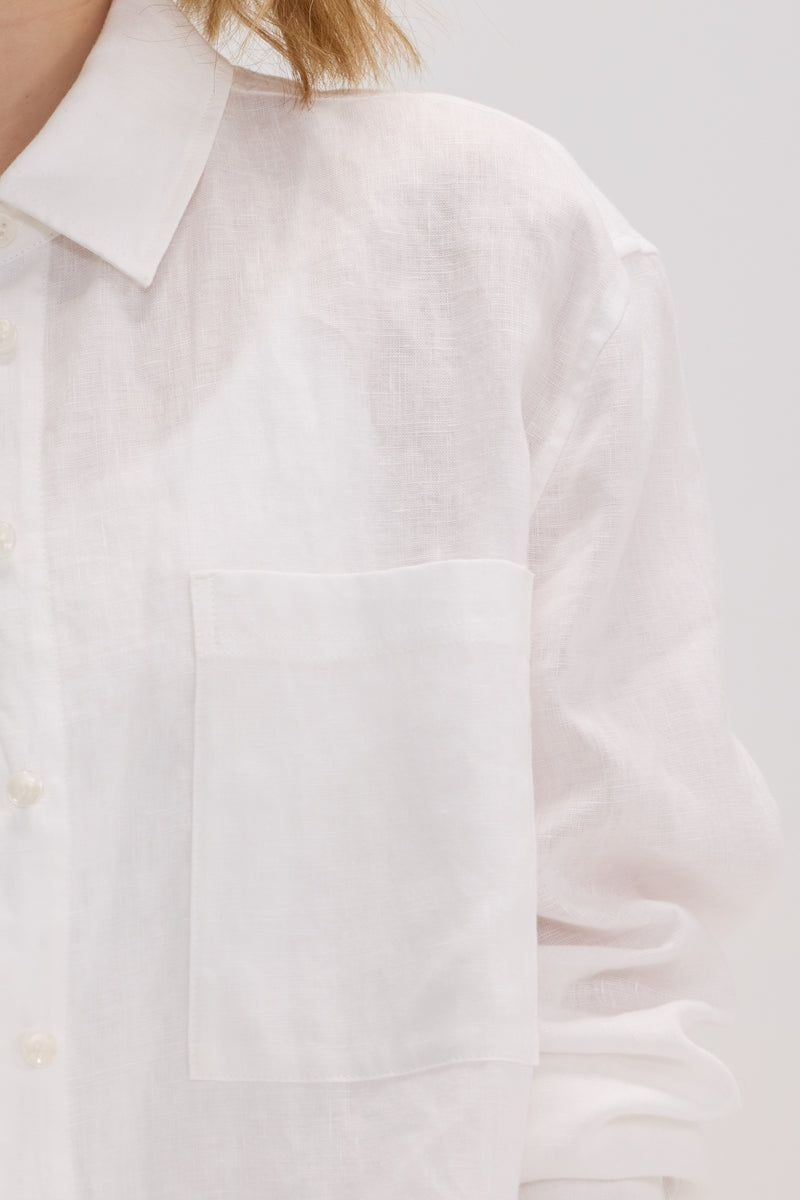 100% Linen Long Sleeve Shirt - SOLOVA MOVE
