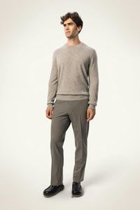 Daily Men's Cashmere Crewneck — Black - SOLOVA MOVE