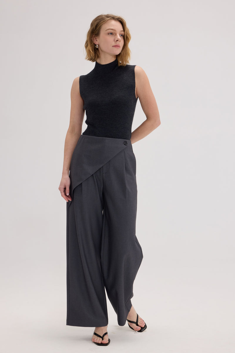 Gina Cashmere Blend Vest-Top - SOLOVA MOVE