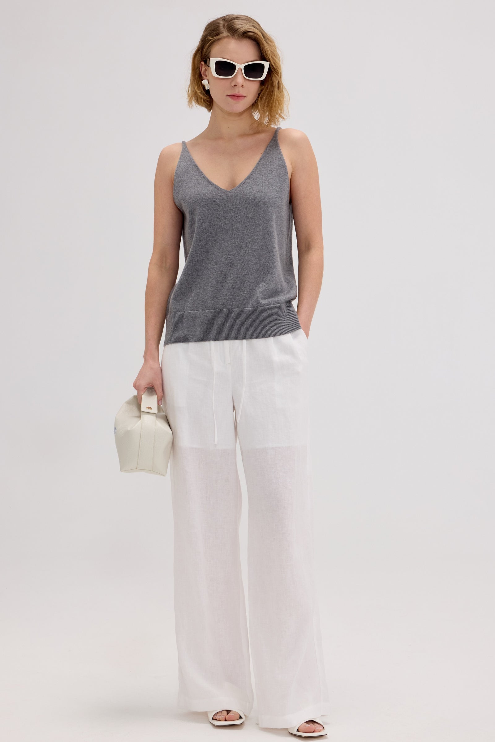 Soft Silk Cashmere Camisole - SOLOVA MOVE