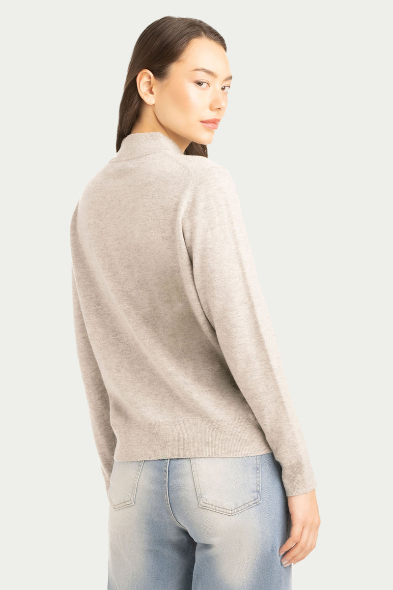 Daily Women's Mock Neck Sweater - SOLOVA MOVE