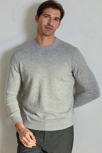 Daily 100% Cashmere Men's Crew Neck Sweater - SOLOVA MOVE