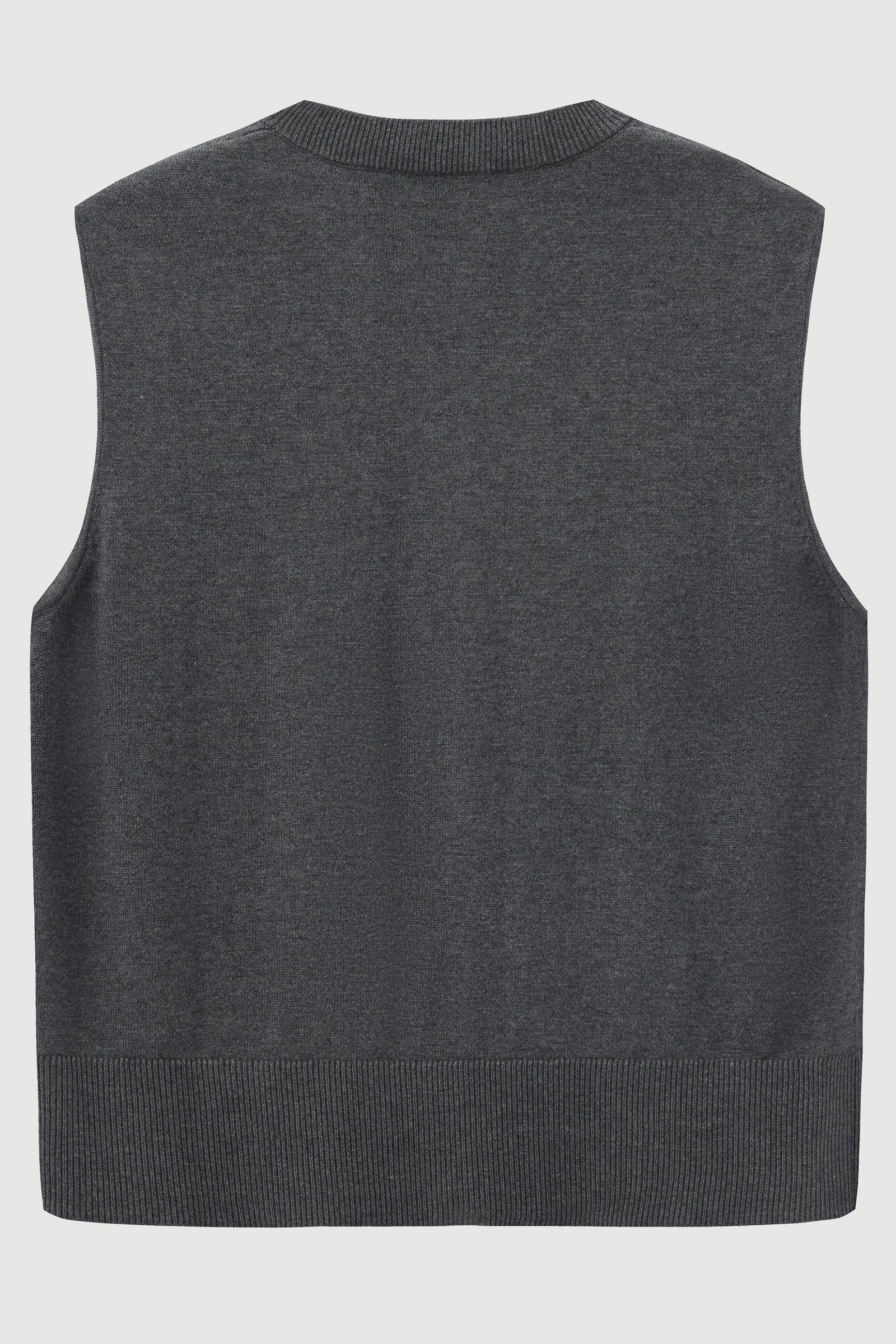 Cotton-Silk-Cashmere Sleeveless Cardigan - SOLOVA MOVE