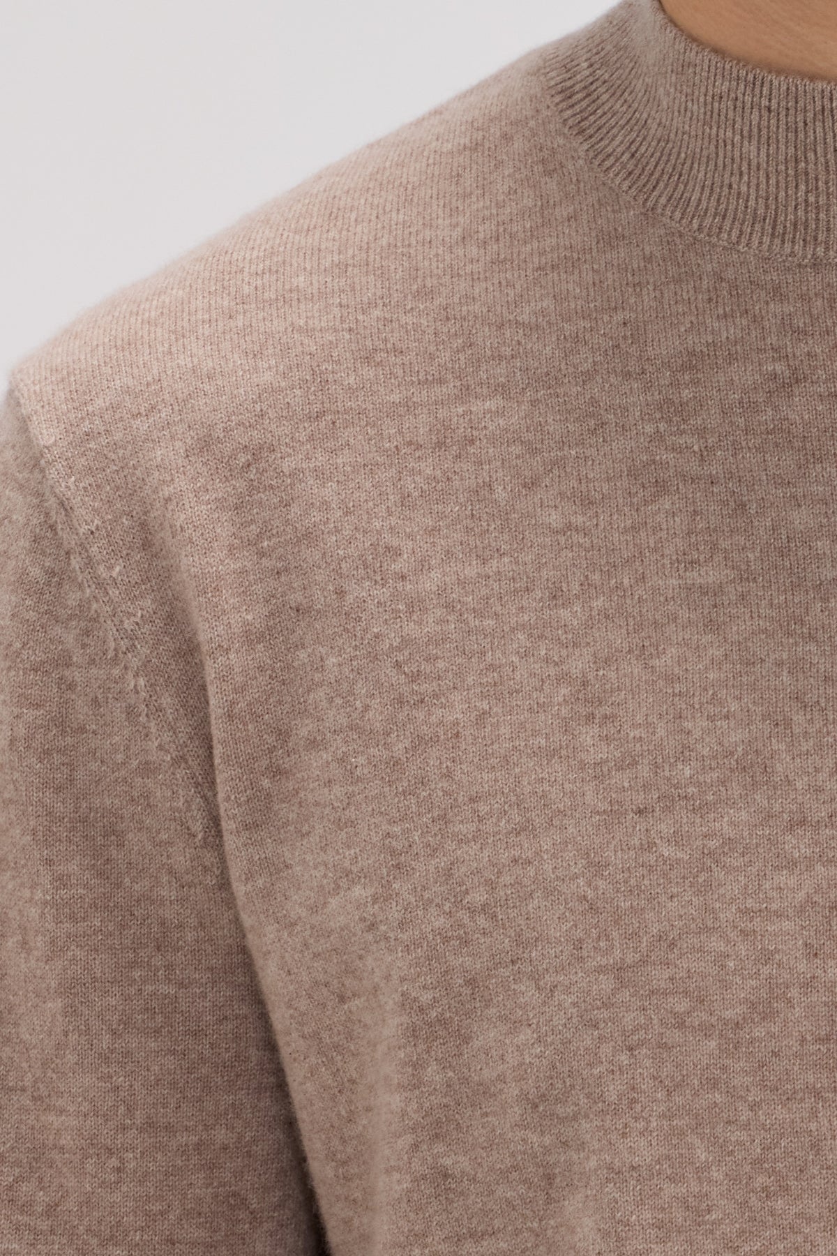 Men's Cashmere Half Neck Sweater - SOLOVA MOVE