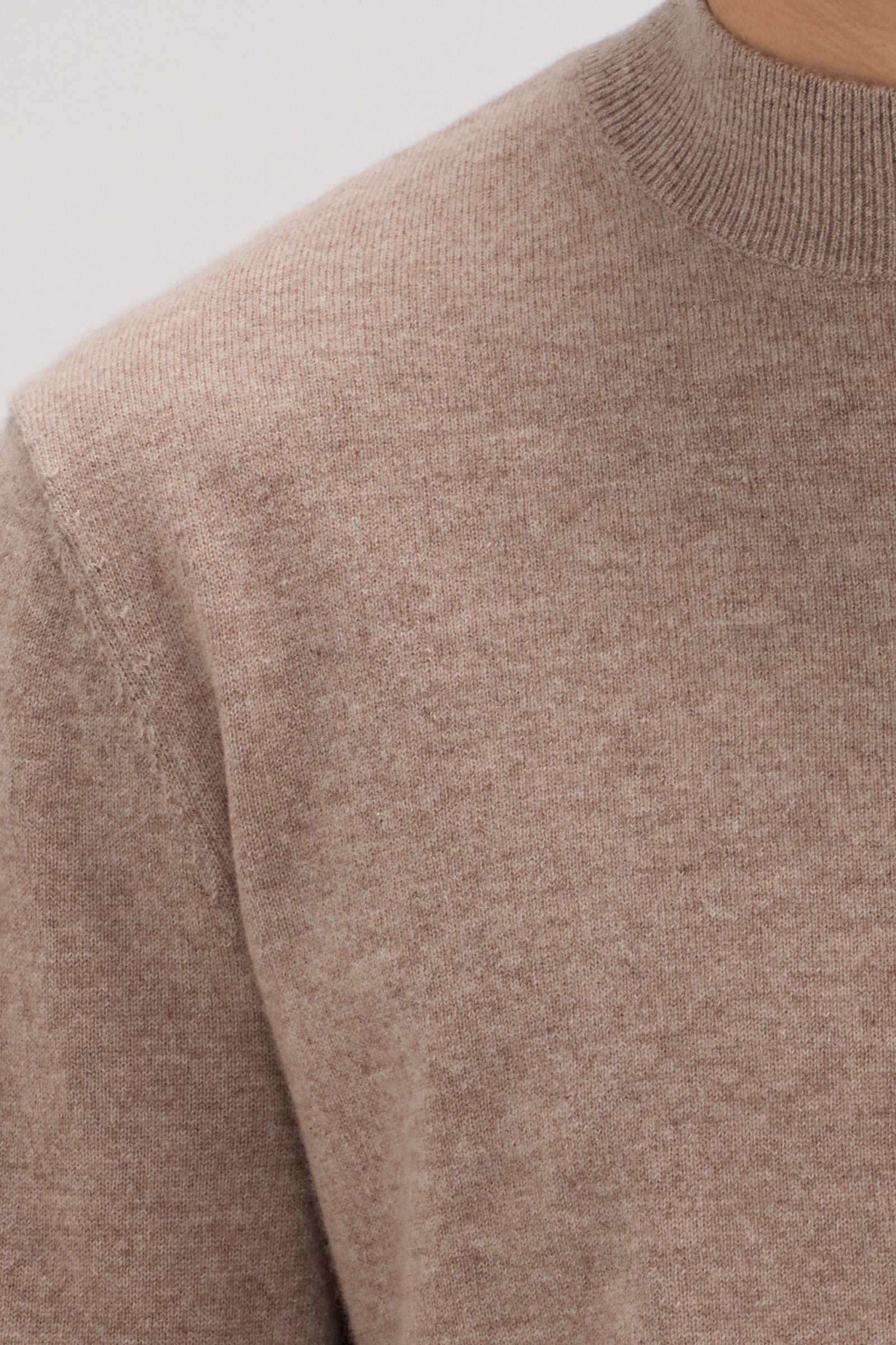 Men's Cashmere Half Neck Sweater - SOLOVA MOVE