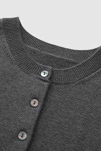 Cotton-Silk-Cashmere Sleeveless Cardigan - SOLOVA MOVE