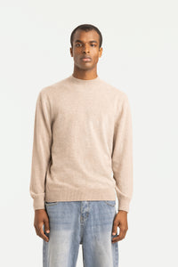 Men's Wool-Cashmere Blend Crewneck Sweater - SOLOVA MOVE