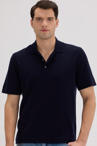 Men’s Wool-Cashmere Polo Shirt - SOLOVA MOVE