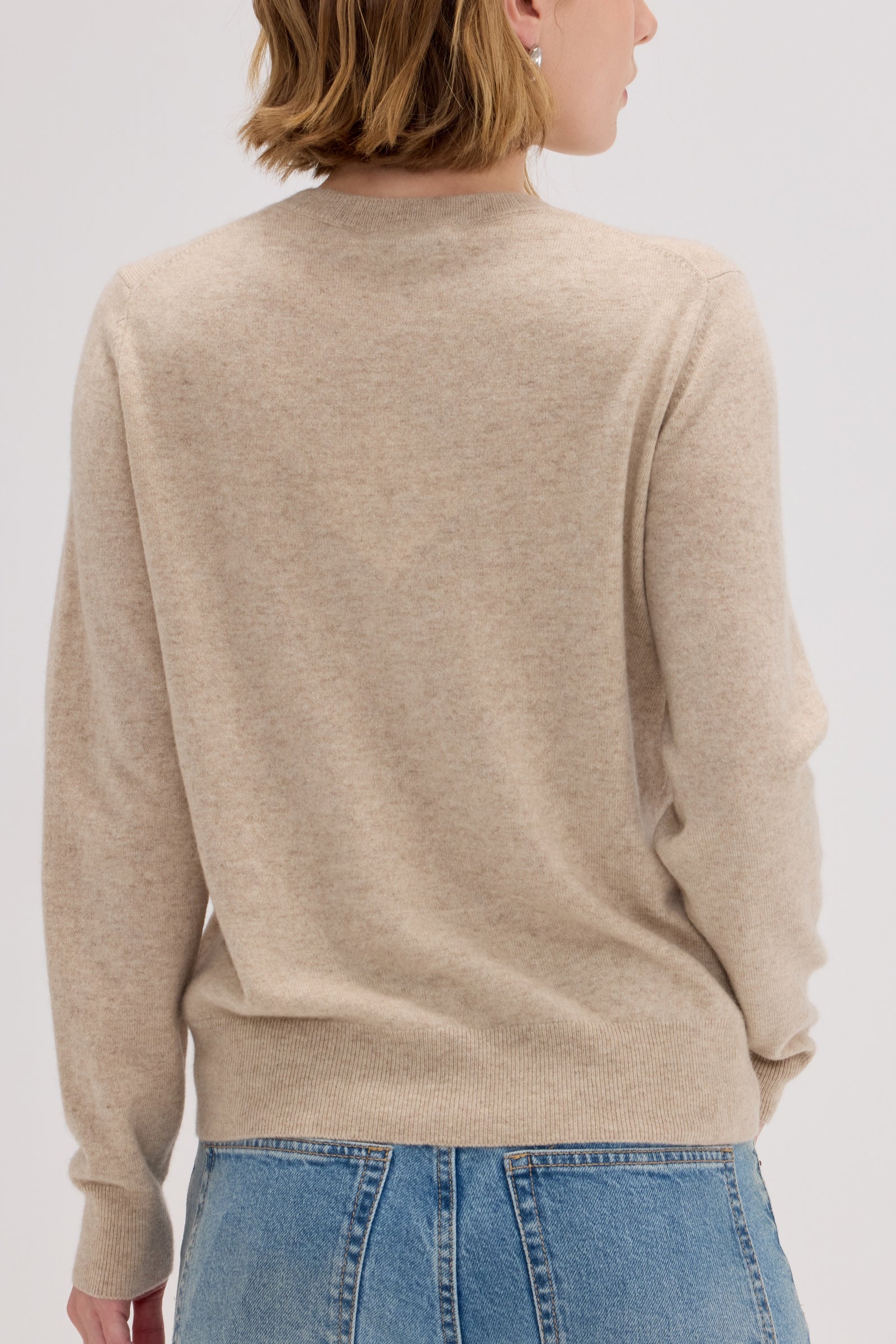 Julia Baby Cashmere Crew Neck Sweater - SOLOVA MOVE