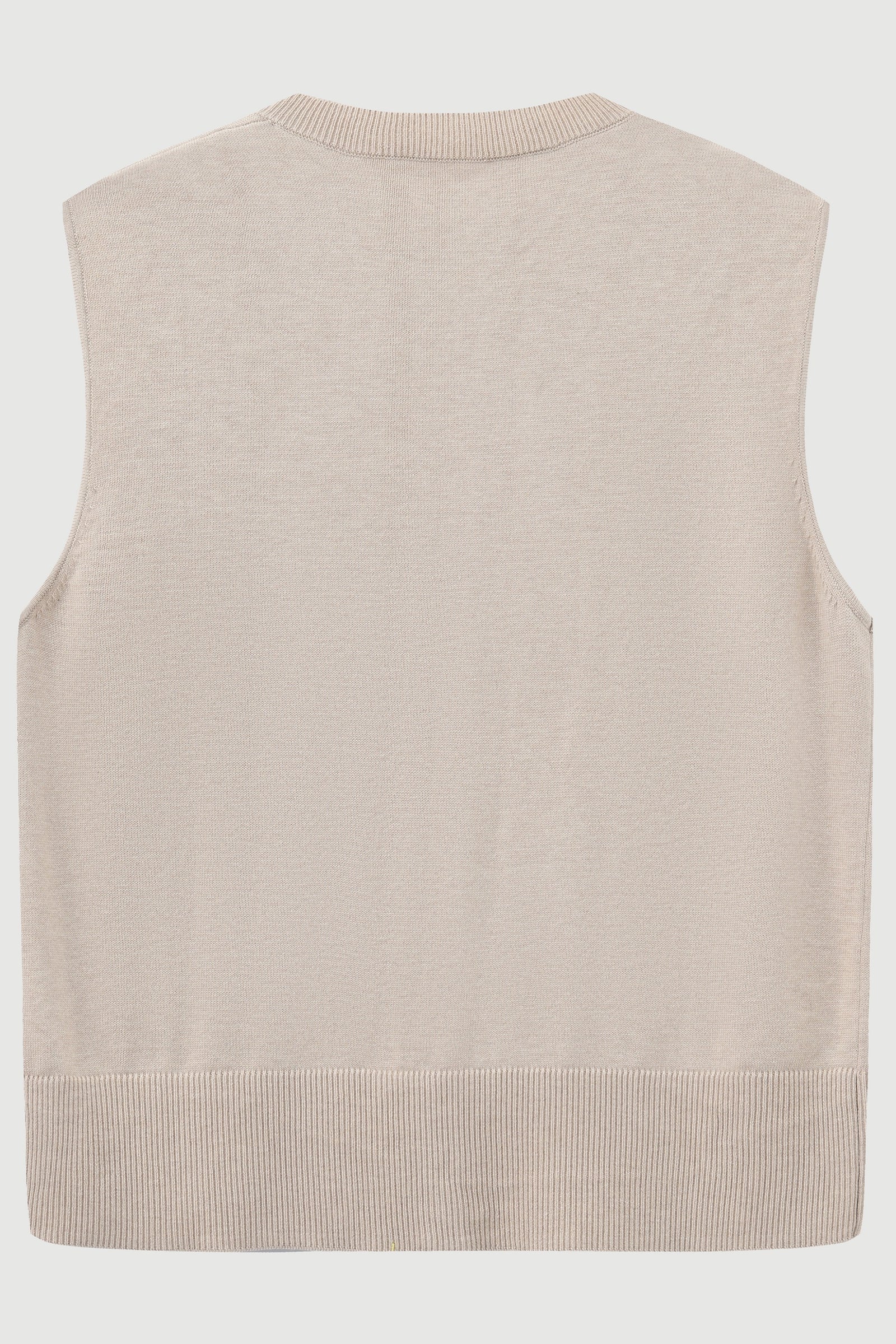 Cotton-Silk-Cashmere Sleeveless Cardigan - SOLOVA MOVE
