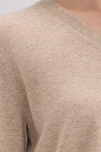 Sonia Baby Cashmere V Neck Sweater - SOLOVA MOVE