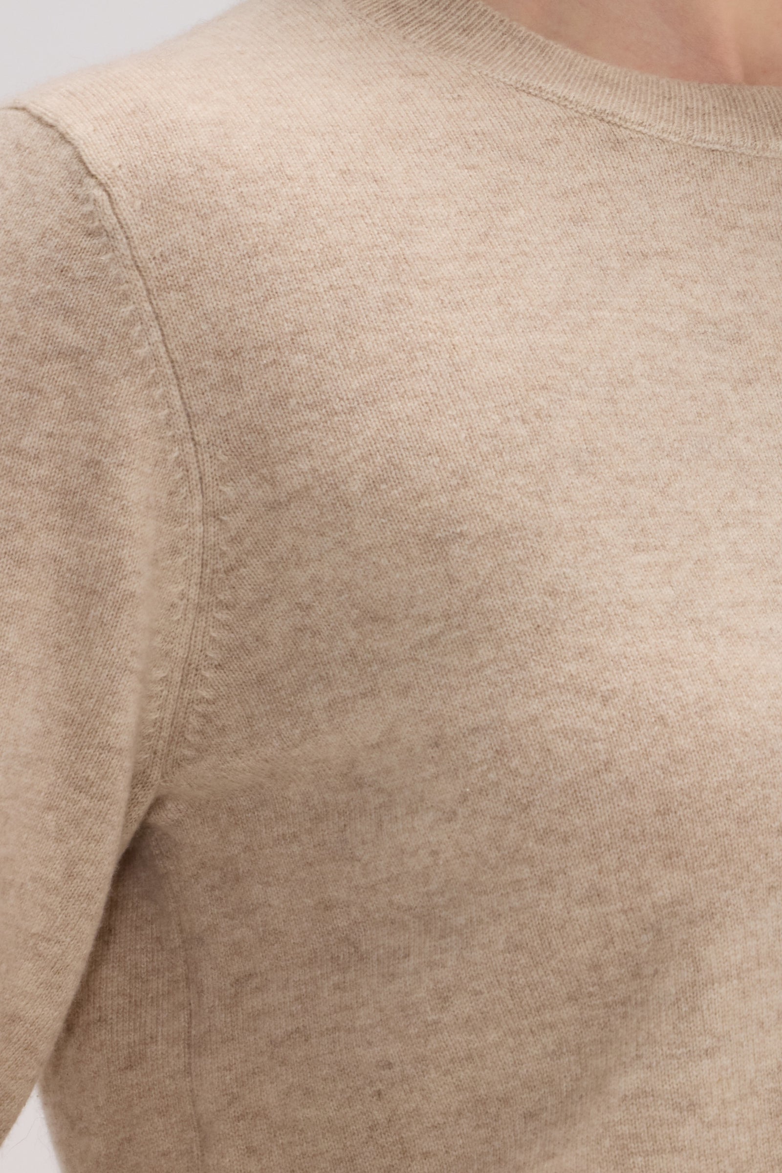 Julia Baby Cashmere Crew Neck Sweater - SOLOVA MOVE