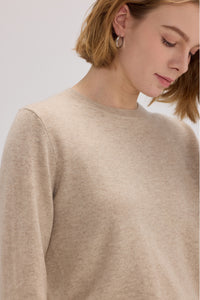 Julia Baby Cashmere Crew Neck Sweater - SOLOVA MOVE