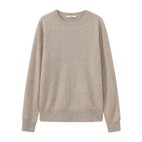 Julia Baby Cashmere Crewneck — Oatmeal - SOLOVA MOVE