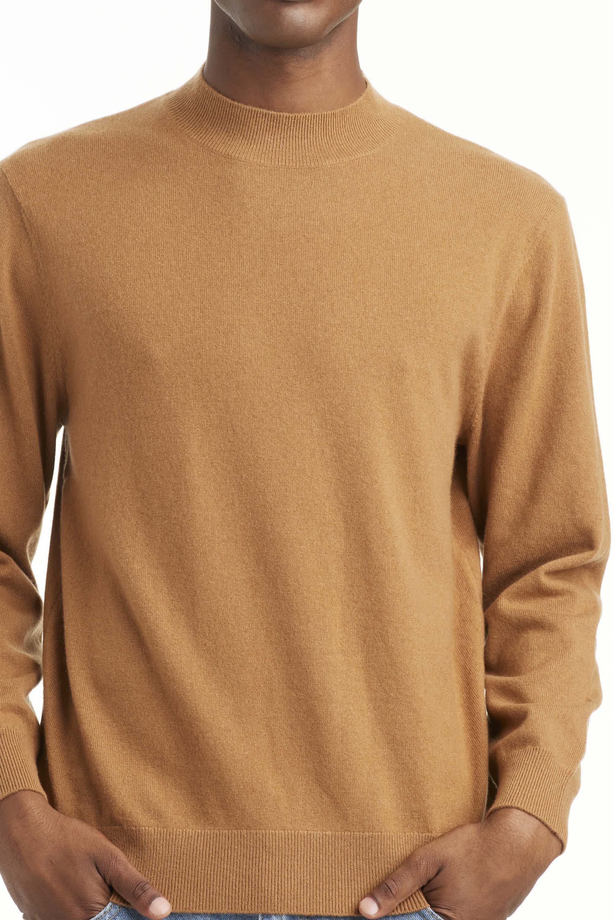Men's Cashmere Half Neck Sweater - SOLOVA MOVE