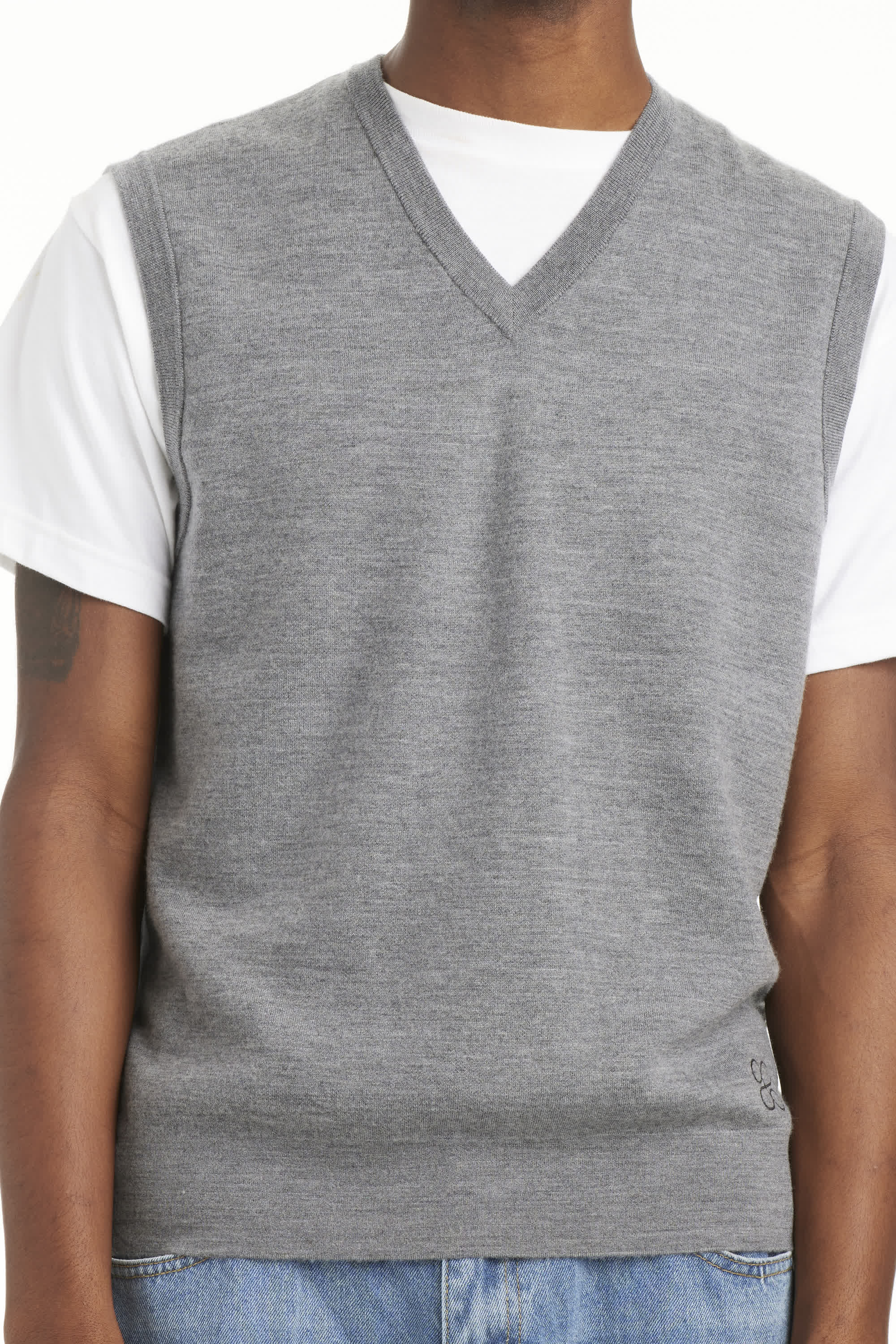Men's Wool-Cashmere Blend Vest - SOLOVA MOVE