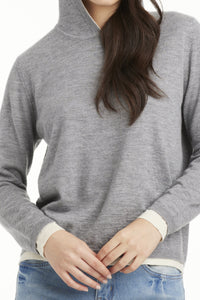 Carol Hooded Cashmere Pullover - SOLOVA MOVE