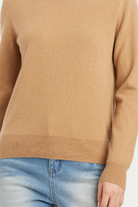 Mary Cashmere Crew Neck Sweater - SOLOVA MOVE