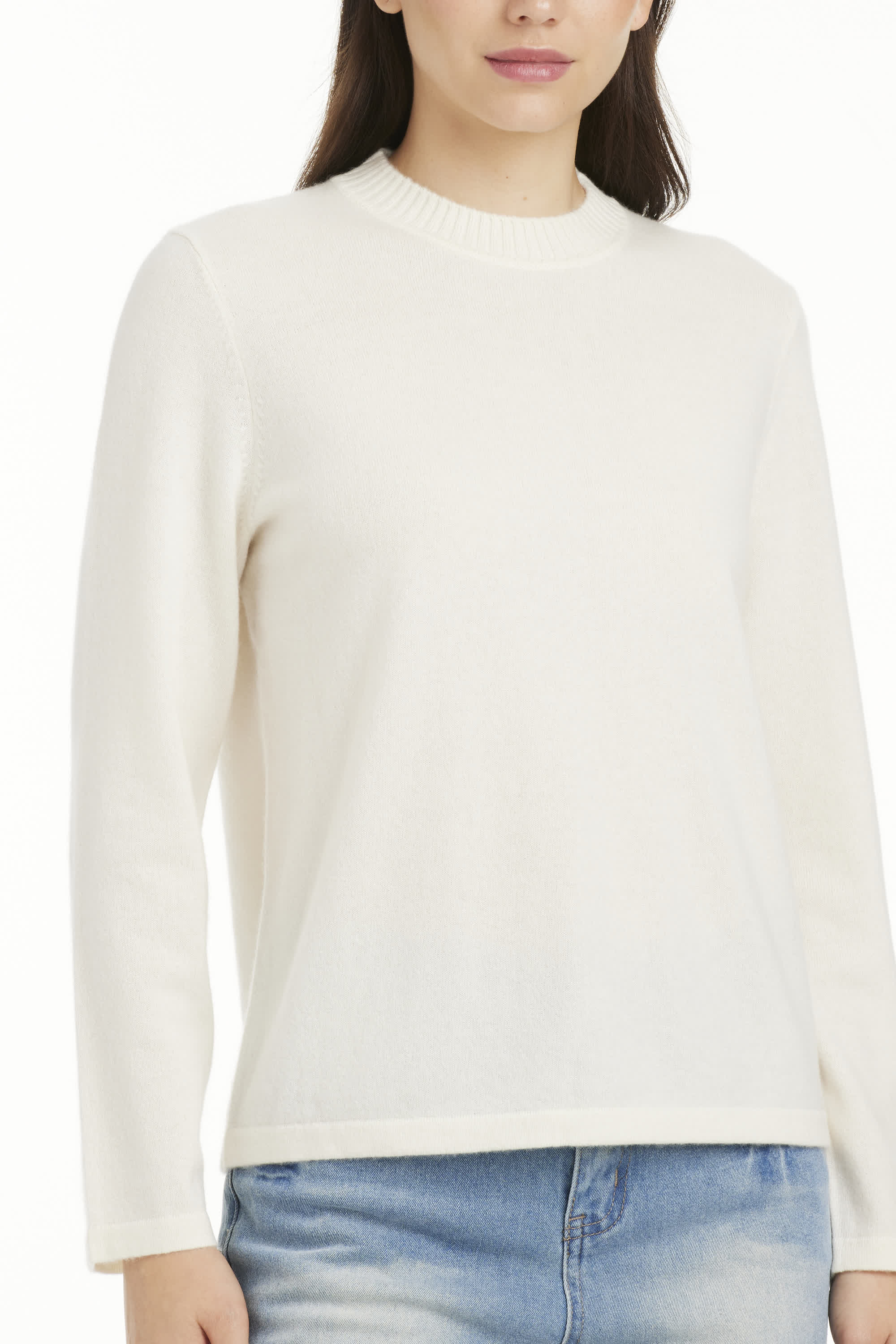 Suri Cashmere Crew Neck Sweater