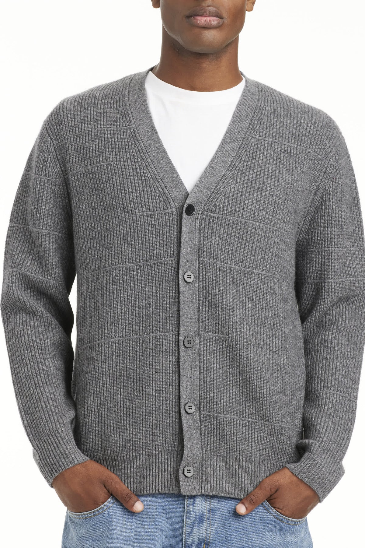 Men's Wool-Cashmere Blend Cardigan - SOLOVA MOVE