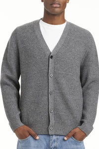 Men's Wool-Cashmere Blend Cardigan - SOLOVA MOVE