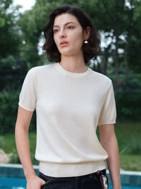 Daily Women's Fine Knit Crewneck Tee