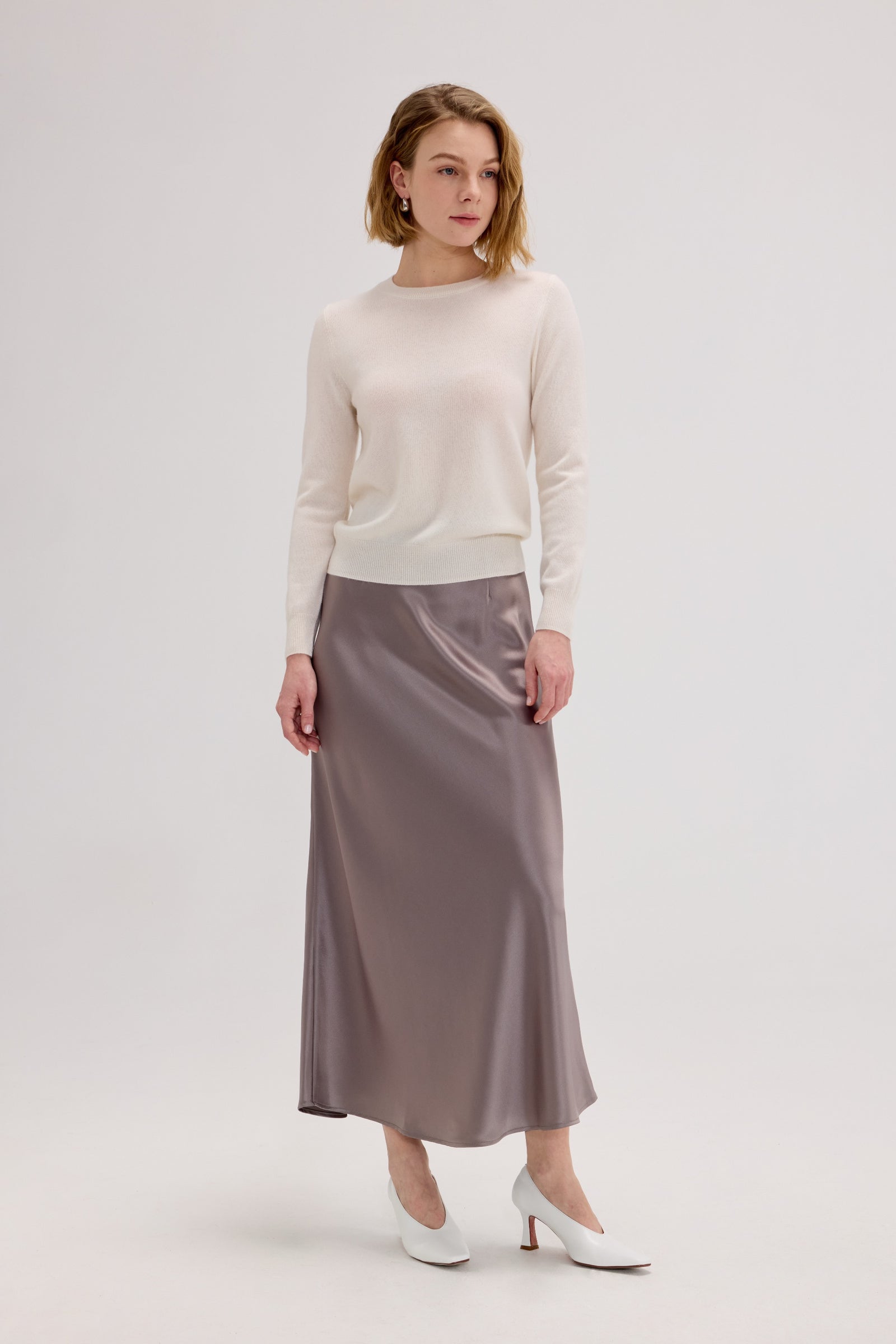 Julia Baby Cashmere Crew Neck Sweater - SOLOVA MOVE