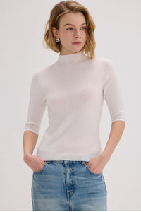 Sori Half Neck Cashmere Blend Top - SOLOVA MOVE