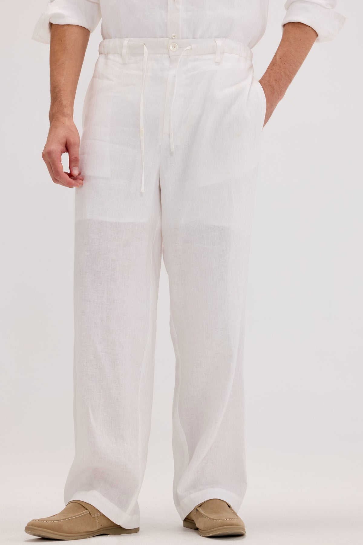 Men’s 100% Linen Pants - SOLOVA MOVE