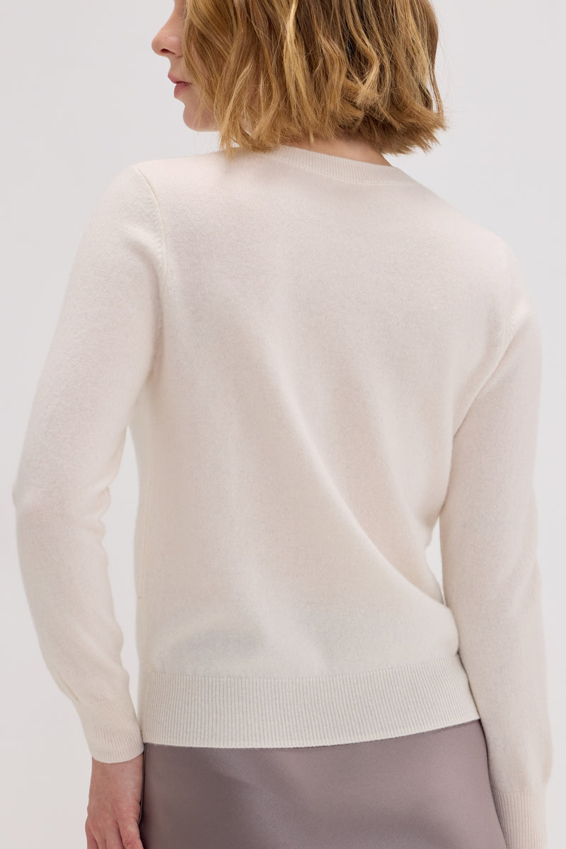 Julia Baby Cashmere Crew Neck Sweater - SOLOVA MOVE