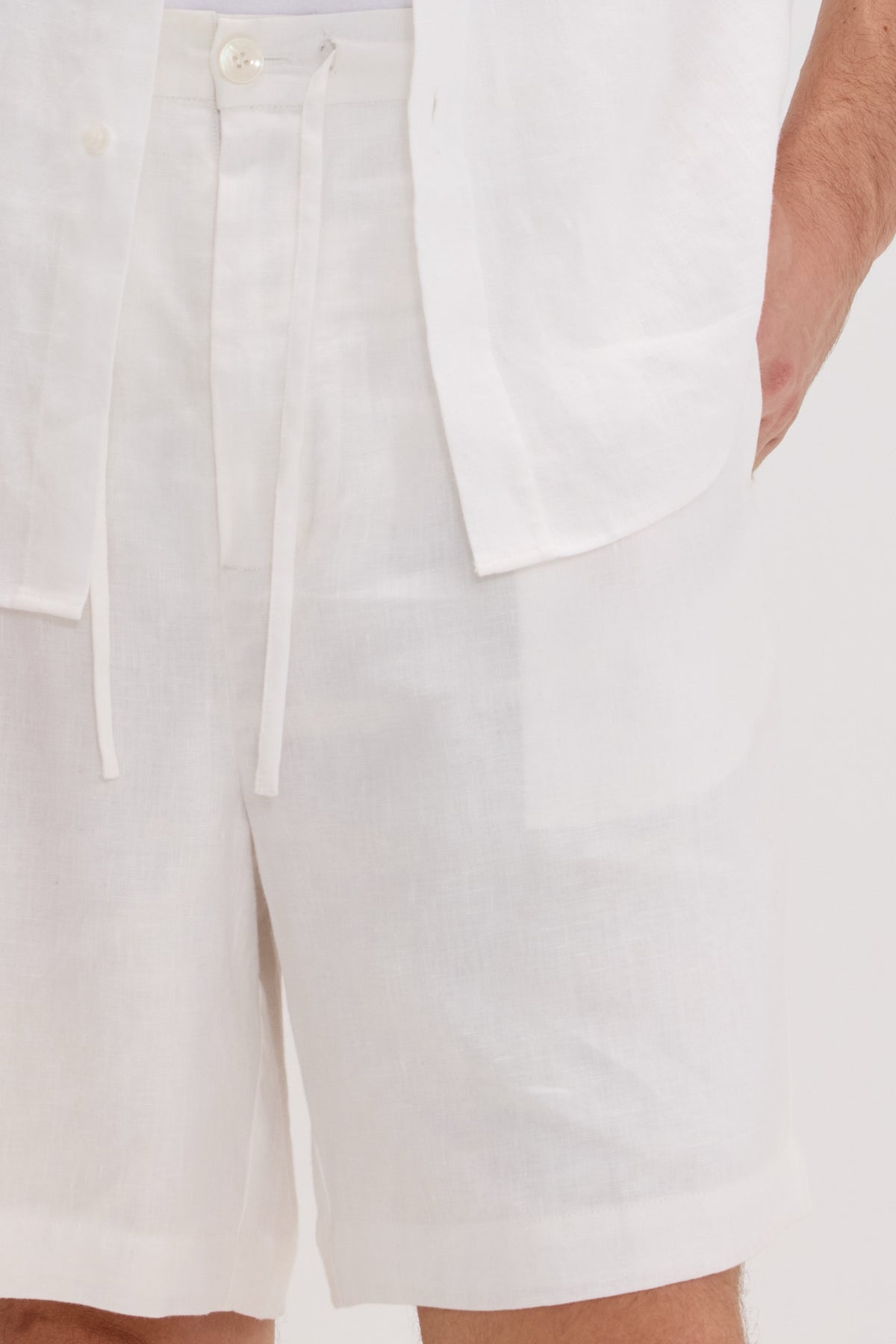 Men’s 100% Linen Shorts - SOLOVA MOVE