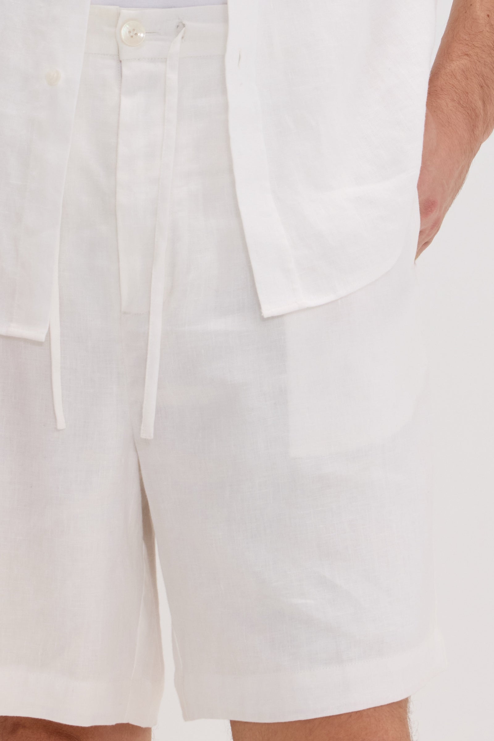 Men’s 100% Linen Shorts - SOLOVA MOVE