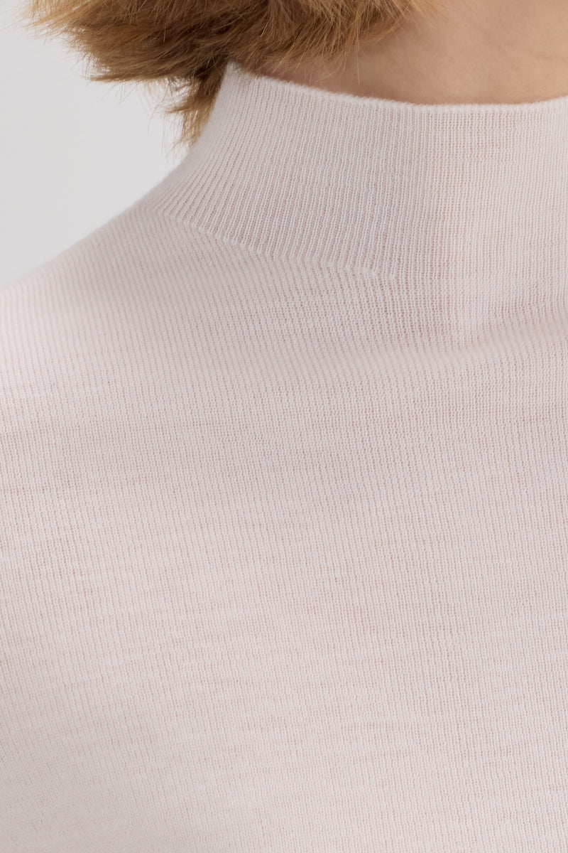 Sori Half Neck Cashmere Blend Top - SOLOVA MOVE