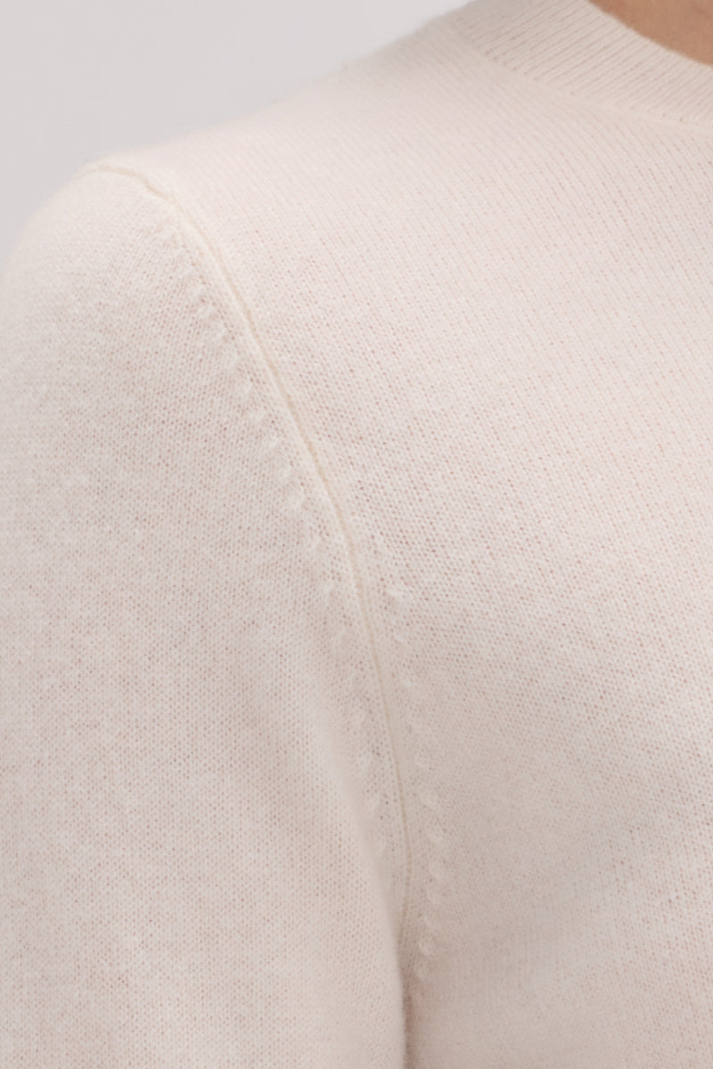 Julia Baby Cashmere Crew Neck Sweater - SOLOVA MOVE