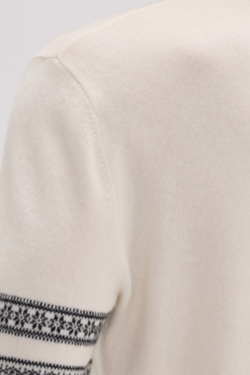 Men's Cashmere Crew Neck Sweater - SOLOVA MOVE