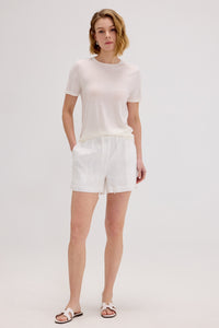 Samantha Wool-Cashmere Blend T-shirt - SOLOVA MOVE