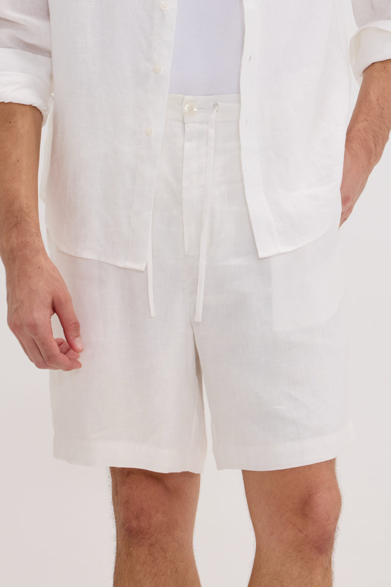 Men’s 100% Linen Shorts - SOLOVA MOVE