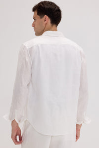 Men’s 100% Linen Long Sleeve Shirt - SOLOVA MOVE