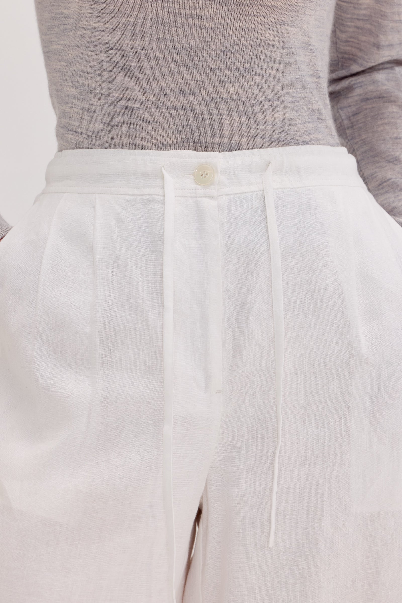 Women’s 100% Linen Relaxed Pants - SOLOVA MOVE