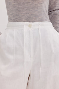 Women’s 100% Linen Relaxed Pants - SOLOVA MOVE