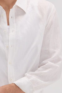 Men’s 100% Linen Long Sleeve Shirt - SOLOVA MOVE