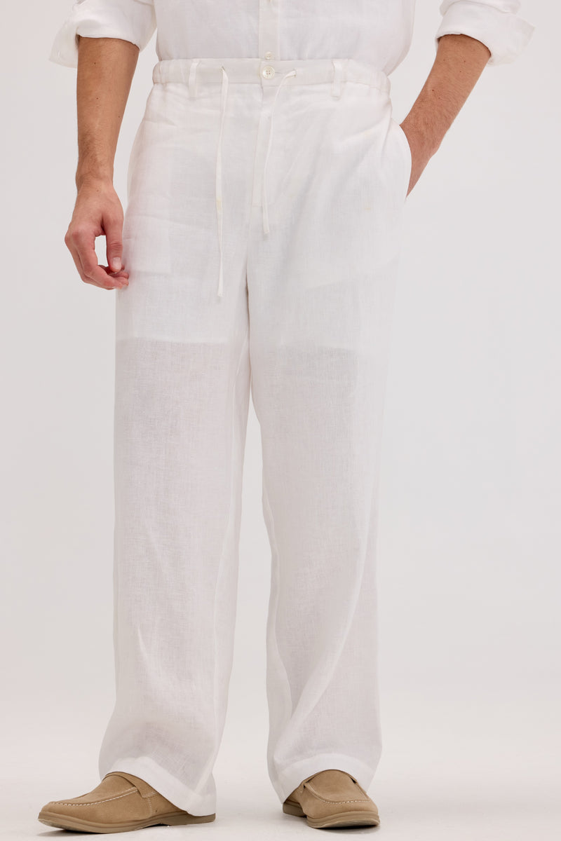 Men’s 100% Linen Pants - SOLOVA MOVE